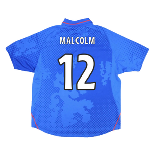 Rangers 2002-2003 Home Shirt (S) (Excellent) (Malcolm 12)_1