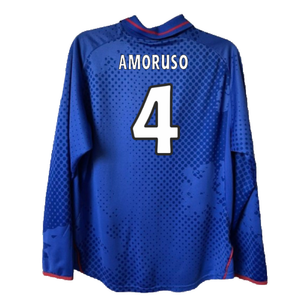 Rangers 2002-2003 Long Sleeved Home Shirt (XL) (Excellent) (Amoruso 4)_1