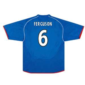 Rangers 2005-06 Home Shirt (XL) (Very Good) (FERGUSON 6)_1