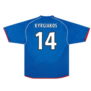 Rangers 2005-06 Home Shirt (Very Good) (Kyrgiakos 14)_1