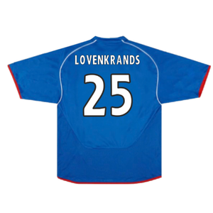 Rangers 2005-06 Home Shirt (Very Good) (Lovenkrands 25)_1