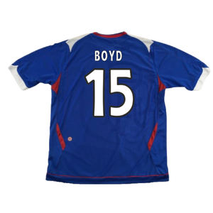 Rangers 2006-07 Home Shirt (Good) (Boyd 15)_1