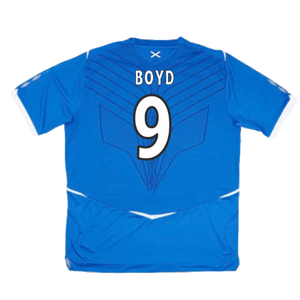 Rangers 2008-09 Home Shirt (Very Good) (Boyd 9)_1