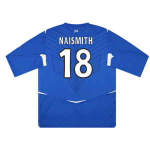 Rangers 2008-09 Home L/S Shirt (M) (Excellent) (Naismith 18)_1