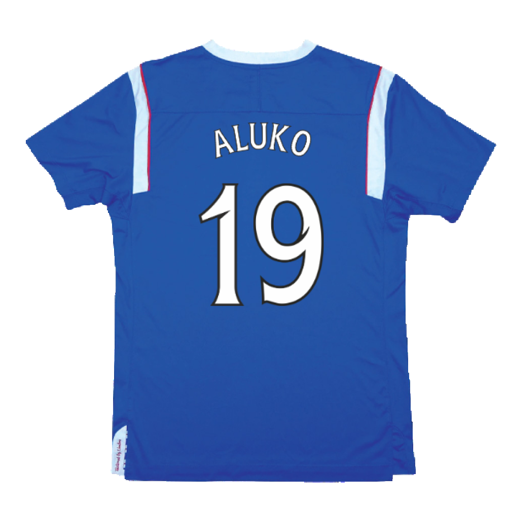 Rangers 2011-12 Home Shirt (Very Good) (Aluko 19)_1