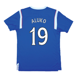 Rangers 2011-12 Home Shirt (Very Good) (Aluko 19)_1