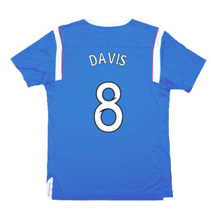 Rangers 2011-12 Home Shirt (M) (Excellent) (Davis 8)_1