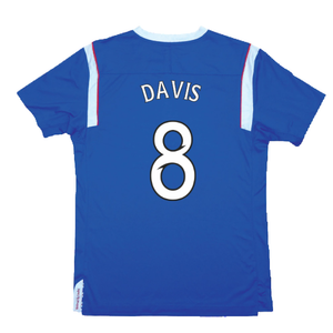 Rangers 2011-12 Home Shirt (L) (Very Good) (Davis 8)_1