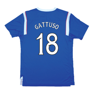 Rangers 2011-12 Home Shirt (Very Good) (Gattuso 18)_1