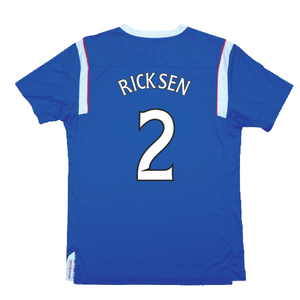 Rangers 2011-12 Home Shirt (S) (Excellent) (Ricksen 2)_1