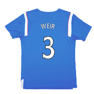 Rangers 2011-12 Home Shirt (M) (Excellent) (Weir 3)_1