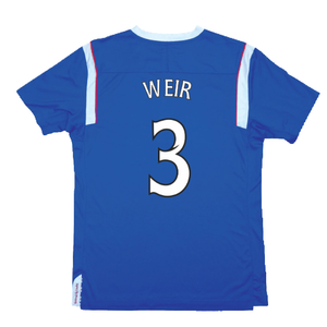 Rangers 2011-12 Home Shirt (S) (Excellent) (Weir 3)_1