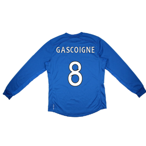 Rangers 2012-13 Long Sleeve Home Shirt (S) (GASCOIGNE 8) (Excellent)_1