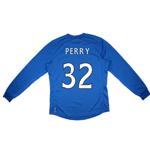 Rangers 2012-13 Long Sleeve Home Shirt (S) (Perry 32) (Excellent)_1