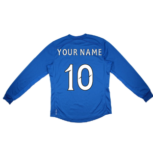 Rangers 2012-13 Long Sleeve Home Shirt (S) (Your Name 10) (Excellent)_1