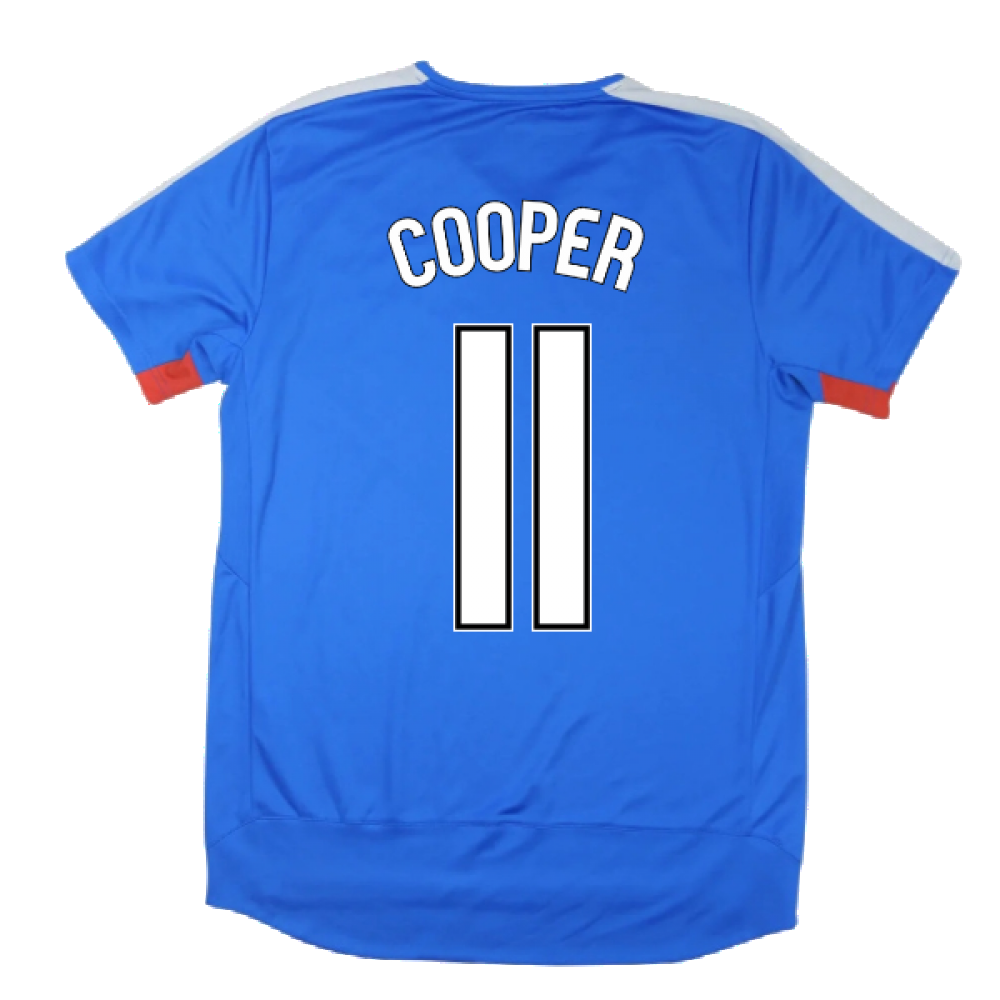 Rangers 2015-16 Home Shirt ((Excellent) S) (COOPER 11)_2