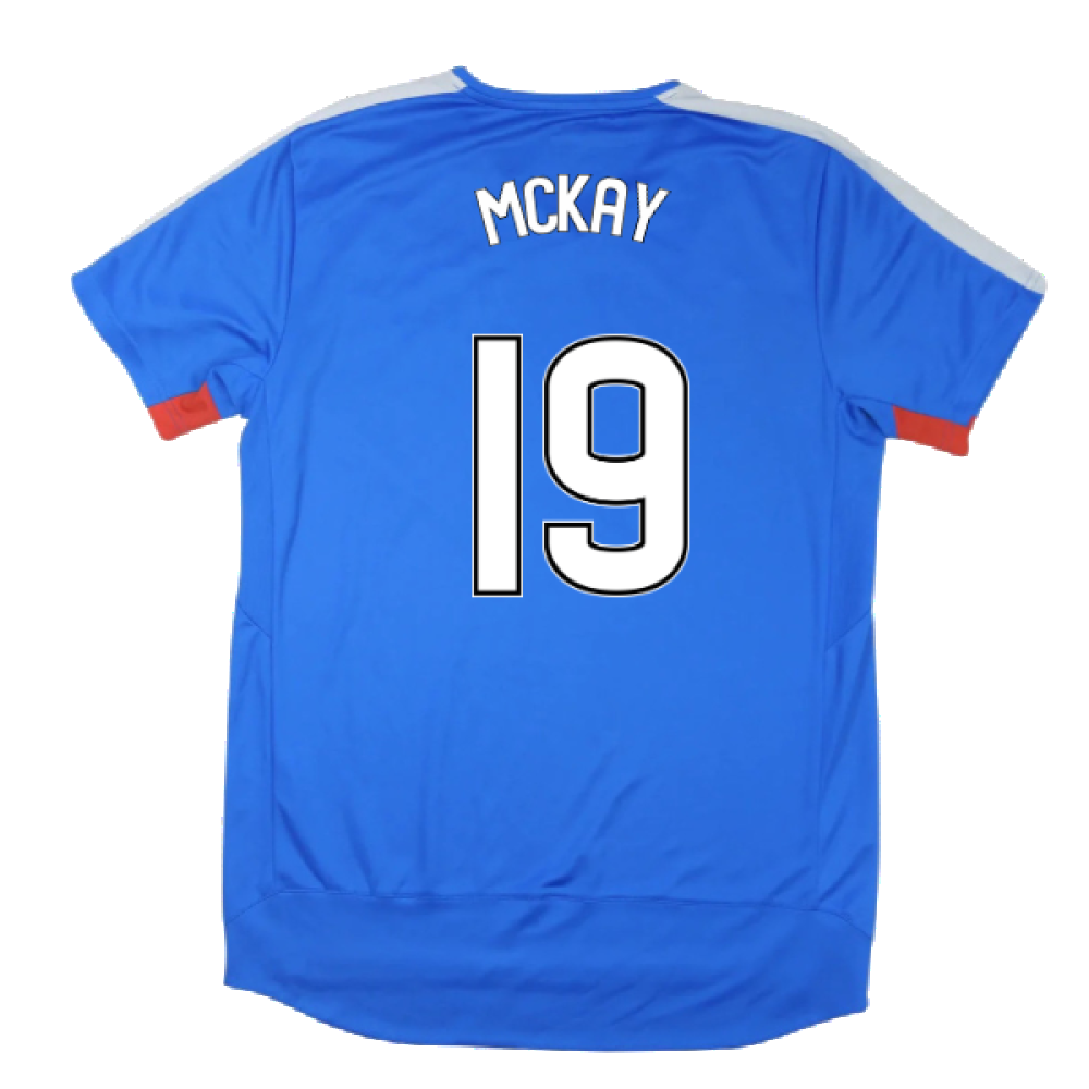 Rangers 2015-16 Home Shirt (S) (Excellent) (McKay 19)_1