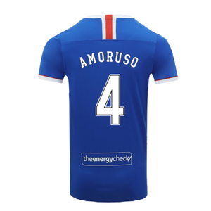 Rangers 2020-21 Home Shirt (XL) (AMORUSO 4) (Mint)_1