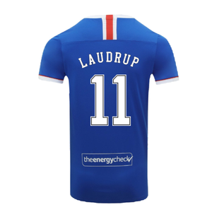 Rangers 2020-21 Home Shirt (S) (Mint) (LAUDRUP 11)_1