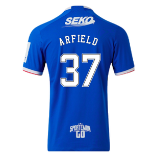 Rangers 2022-23 Home Shirt (XL) (Excellent) (ARFIELD 37)_1