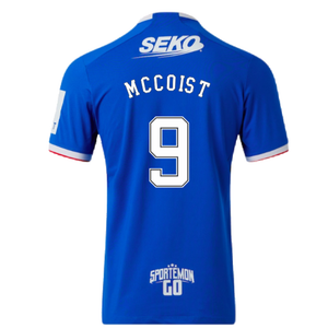 Rangers 2022-23 Home Shirt (XL) (Mint) (MCCOIST 9)_1