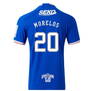 Rangers 2022-23 Home Shirt (XL) (Mint) (MORELOS 20)_1