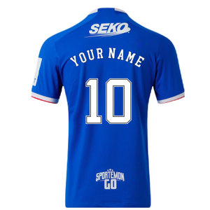 Rangers 2022-23 Home Shirt (3XL) (Your Name 10) (Mint)_1