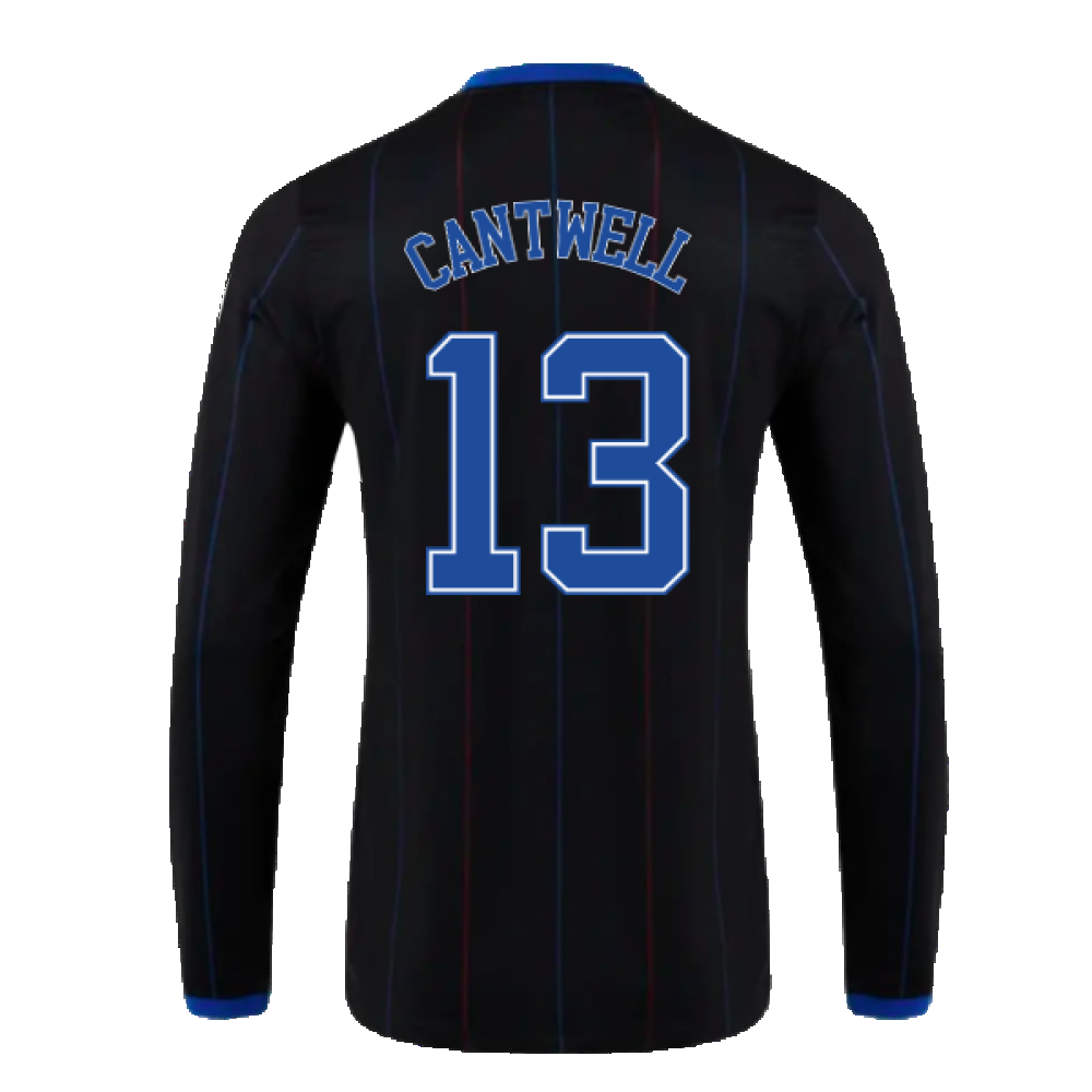 Rangers 2022-23 Long Sleeve Fourth Shirt (XXL) (Excellent) (Cantwell 13)_1