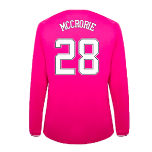 Rangers 2022-23 Long Sleeve Goalkeeper Away Shirt (Sponsorless) (Womens 10) (Excellent) (McCrorie 28_1