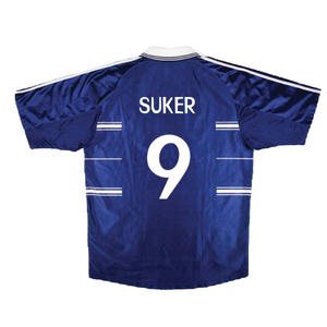 Real Madrid 1998-99 Away Shirt (L) (Very Good) (Suker 9)_1