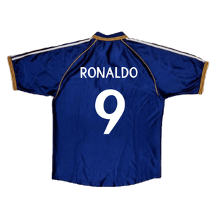 Real Madrid 1998-99 Third Shirt (S) (Very Good) (Ronaldo 9)_1