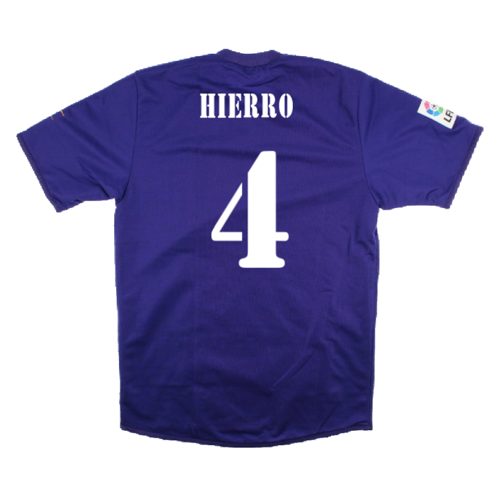 Real Madrid 2001-02 Anniversary Third Shirt (S) (Excellent) (Hierro 4)