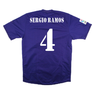 Real Madrid 2001-02 Anniversary Third Shirt (S) (Excellent) (Sergio Ramos 4)_1