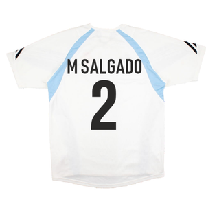 Real Madrid 2003-04 Adidas Training Shirt (L) (M Salgado 2) (Excellent)_1