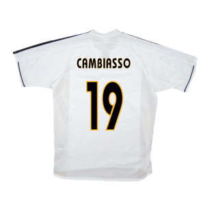 Real Madrid 2003-04 Home Shirt (XL) (Good) (Cambiasso 19)_1