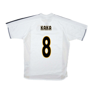 Real Madrid 2003-04 Home Shirt (XL) (Good) (Kaka 8)_1