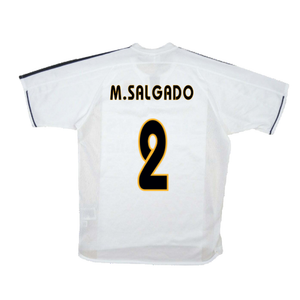 Real Madrid 2003-04 Home Shirt (M) (Good) (M.Salgado 2)_1