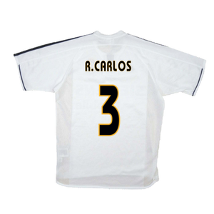 Real Madrid 2003-04 Home Shirt (S) (Good) (R.Carlos 3)_1