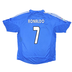 Real Madrid 2004-05 Third Shirt (L) (Excellent) (RONALDO 7)_1