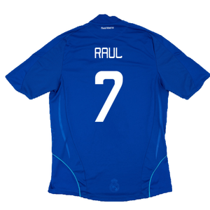 Real Madrid 2008-09 Away Shirt (S) (Very Good) (Raul 7)_1