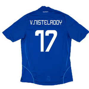 Real Madrid 2008-09 Away Shirt (XL) (Very Good) (V.Nistelrooy 17)_1