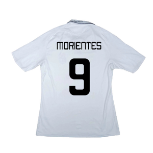 Real Madrid 2008-09 Home Shirt (L) (Very Good) (Morientes 9)_1