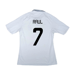 Real Madrid 2008-09 Home Shirt (L) (Very Good) (Raul 7)_1