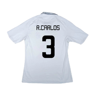 Real Madrid 2008-09 Home Shirt (L) (Very Good) (R.Carlos 3)_1