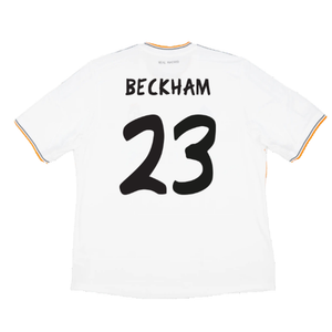 Real Madrid 2013-14 Home (M) (Very Good) (BECKHAM 23)_1