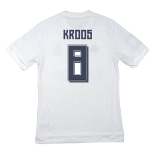 Real Madrid 2015-16 Home Shirt (M) (Kroos 8) (Good)_1