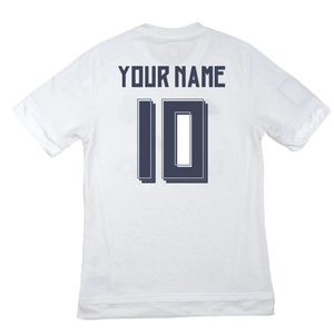 Real Madrid 2015-16 Home Shirt (M) (Your Name 10) (Good)_1