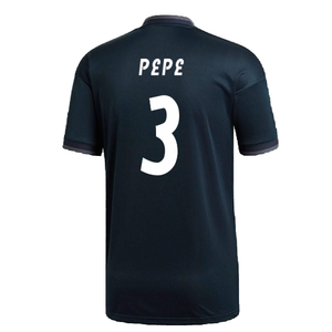 Real Madrid 2018-19 Away Shirt (S) (Very Good) (Pepe 3)_1