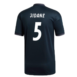 Real Madrid 2018-19 Away Shirt (S) (Very Good) (Zidane 5)_1