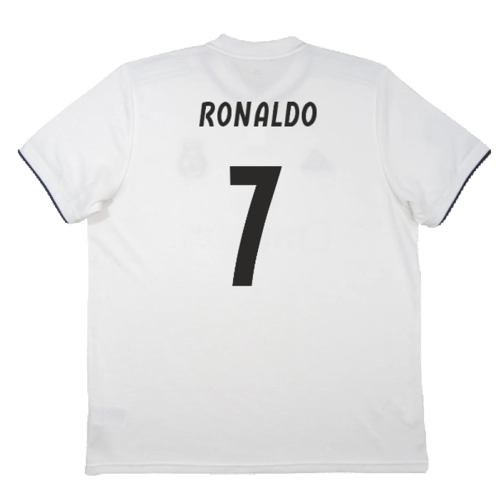 Real Madrid 2018 19 Home Shirt S Very Good Ronaldo 7